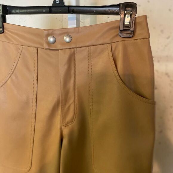 #140 BLANK NYC High Waist Cropped Vegan Leather pants - Picture 6 of 11